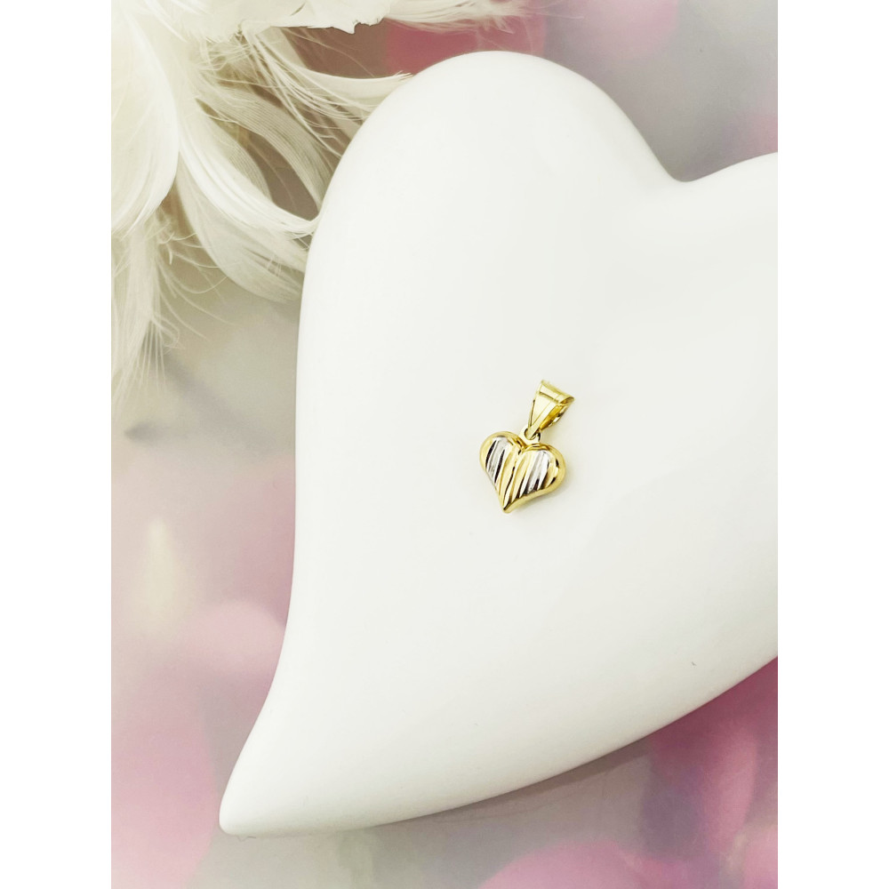 copy of Złoty wisiorek zawieszka rozeta ażurowa