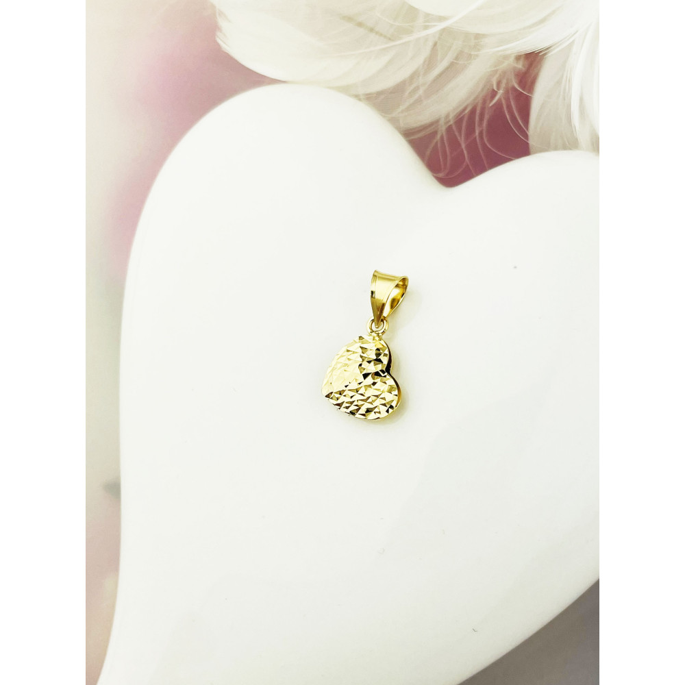 copy of Złoty wisiorek zawieszka rozeta ażurowa