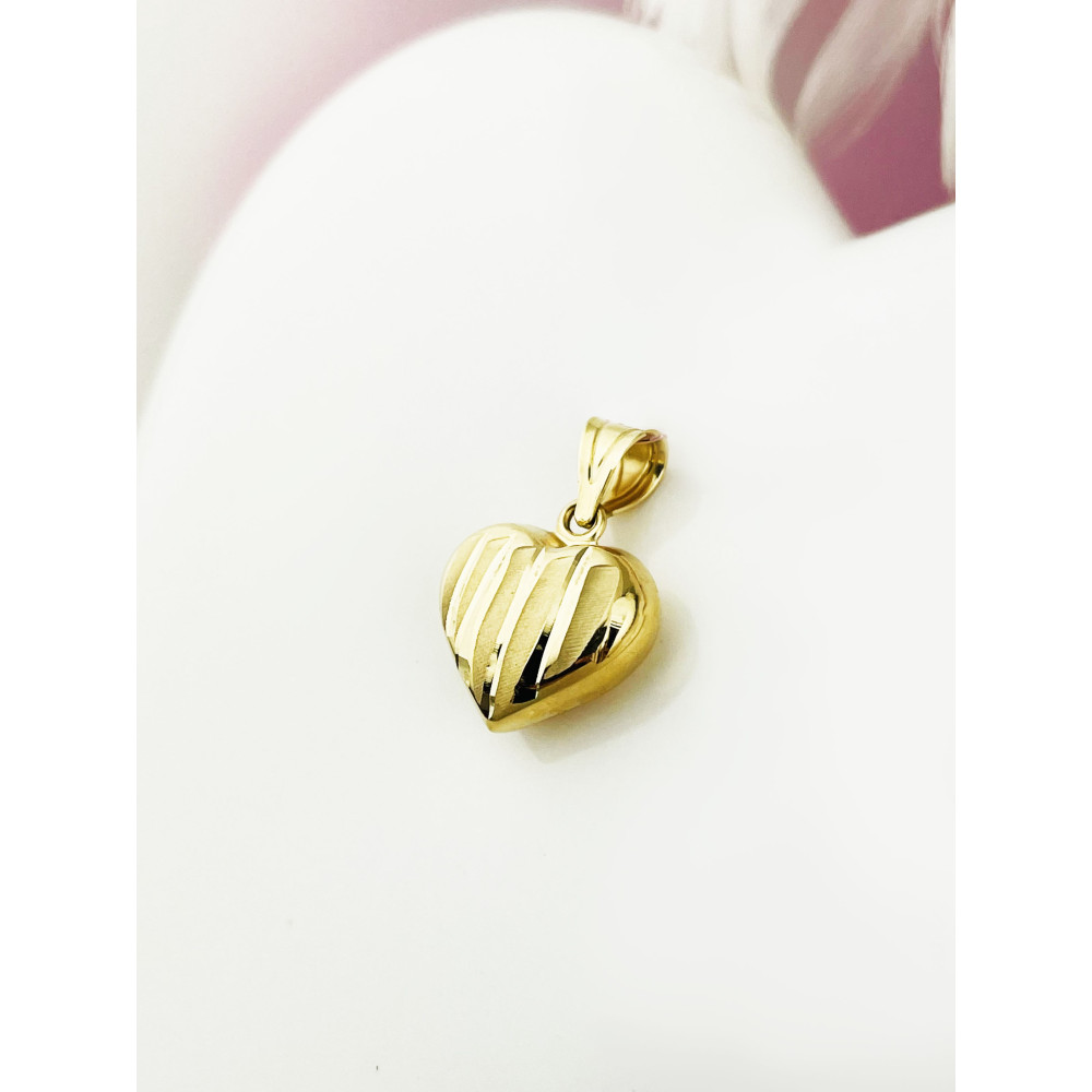 copy of Złoty wisiorek zawieszka rozeta ażurowa