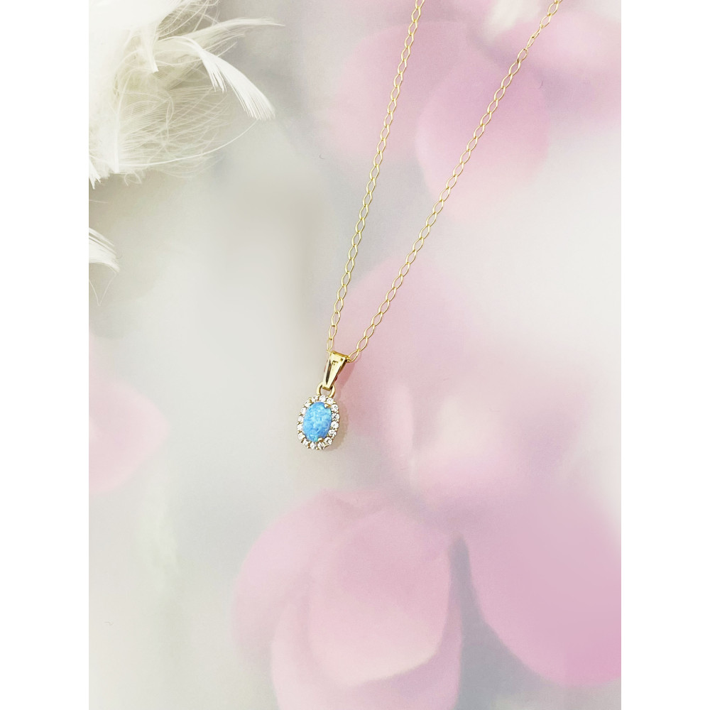 Anhänger mit Zirkonia Markise Kettenanhänger Gelbgold Goldanhänger 585er 14KT