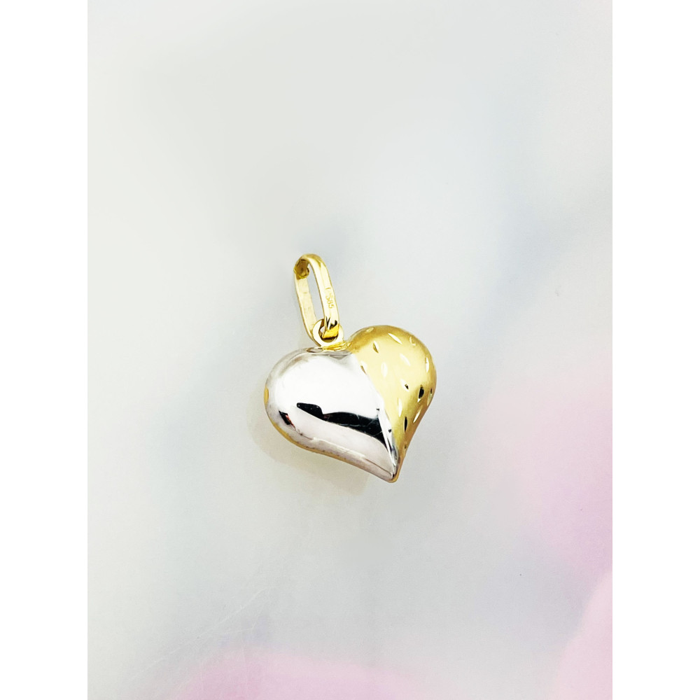 copy of Złoty wisiorek zawieszka rozeta ażurowa