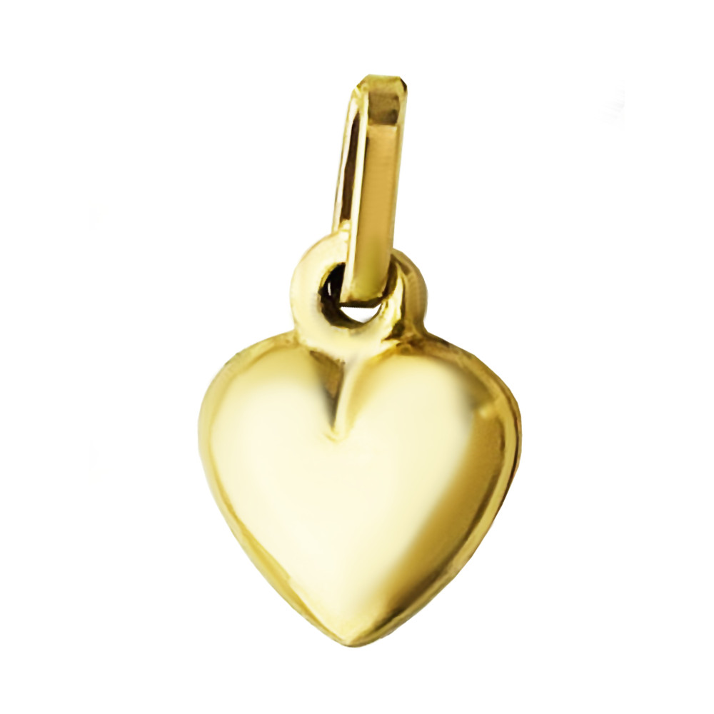 Anhänger Gold Goldanhänger Herz 585er 14KT