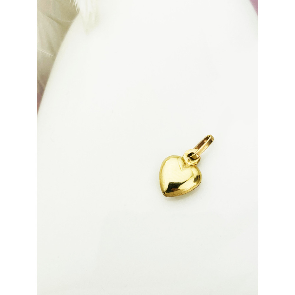 Anhänger Gold Goldanhänger Herz 585er 14KT