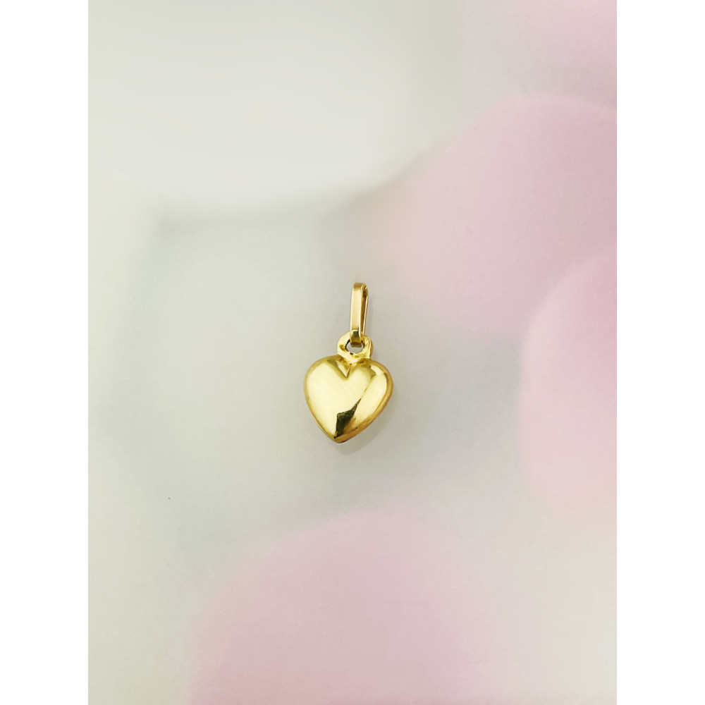 Anhänger Gold Goldanhänger Herz 585er 14KT