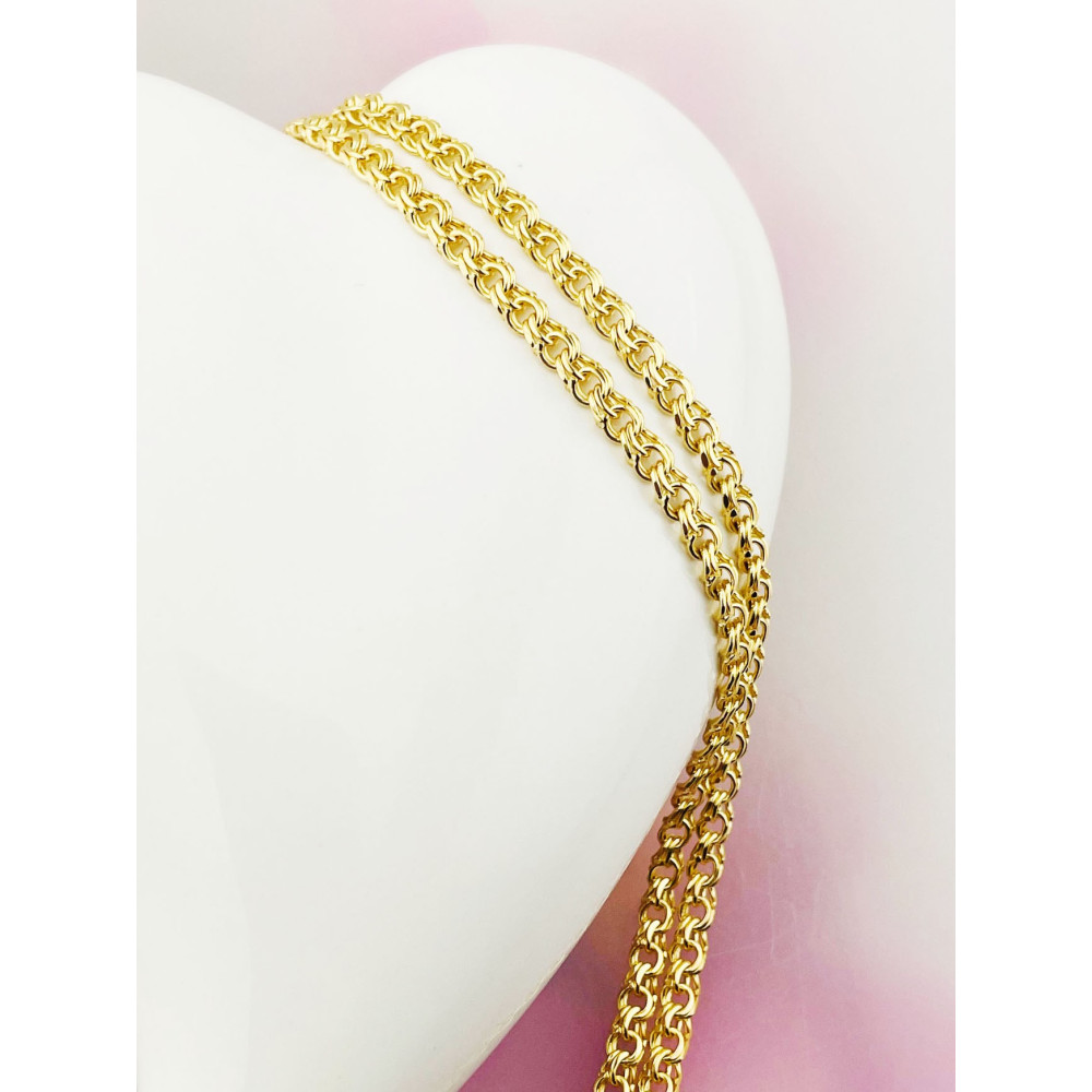 Goldkette Panzerkette Halskette Collier Echt Gold 585er 14KT