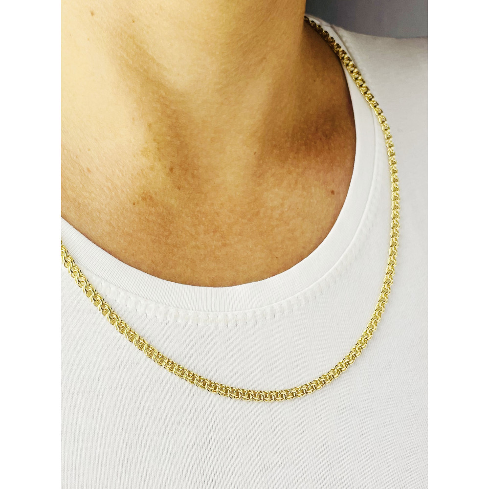 Goldkette Panzerkette Halskette Collier Echt Gold 585er 14KT