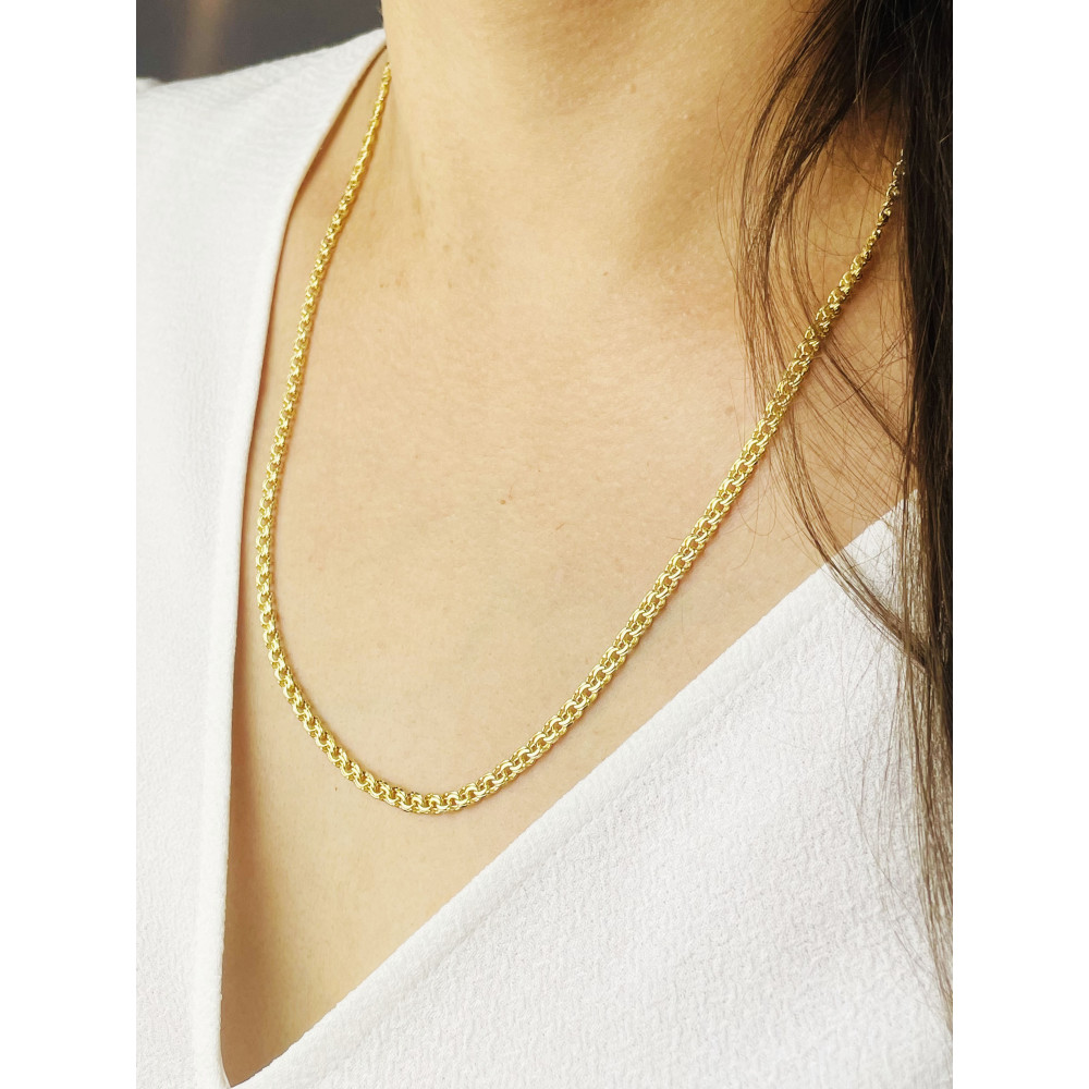 Goldkette Panzerkette Halskette Collier Echt Gold 585er 14KT