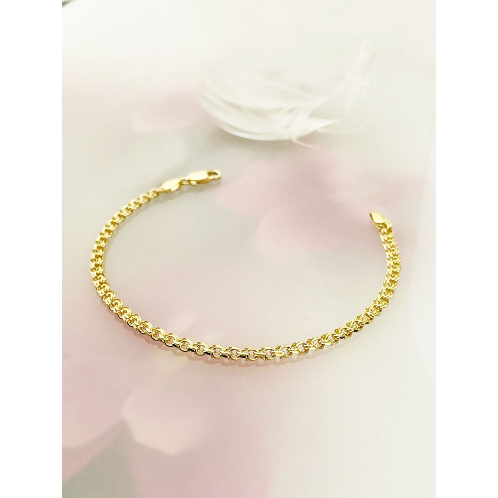 Goldarmband Armband Armkette Garibaldi Gelbgold 585er 14KT