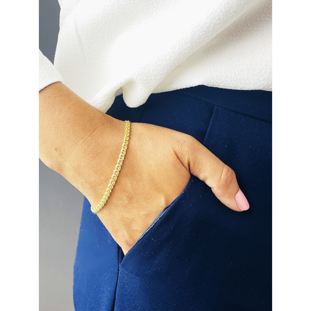 Goldarmband Armband Armkette Garibaldi Gelbgold 585er 14KT