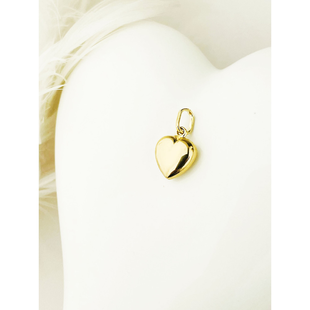 Anhänger Gold Goldanhänger Herz 585er 14KT