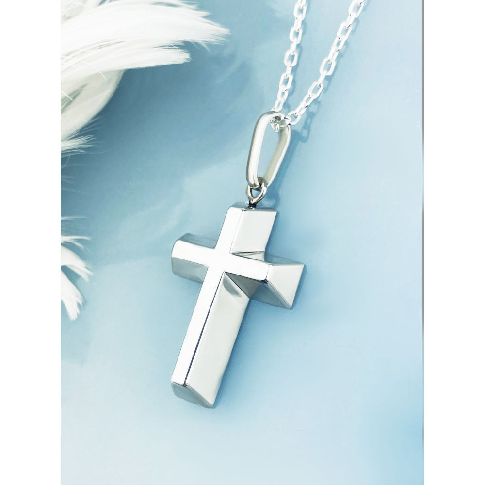 Silber 925erAnhänger Kreuz  Erstkommunion Taufe