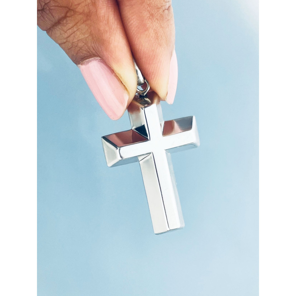 Silber 925erAnhänger Kreuz  Erstkommunion Taufe