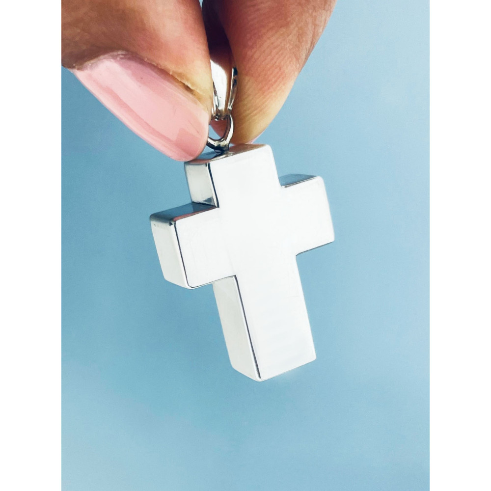 Silber 925erAnhänger Kreuz  Erstkommunion Taufe