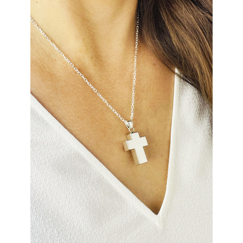 Silber 925erAnhänger Kreuz  Erstkommunion Taufe