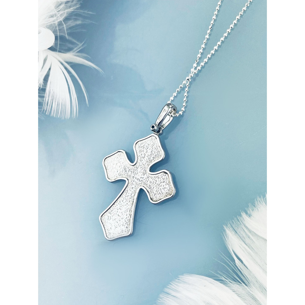 Silber 925erAnhänger Kreuz  Erstkommunion Taufe