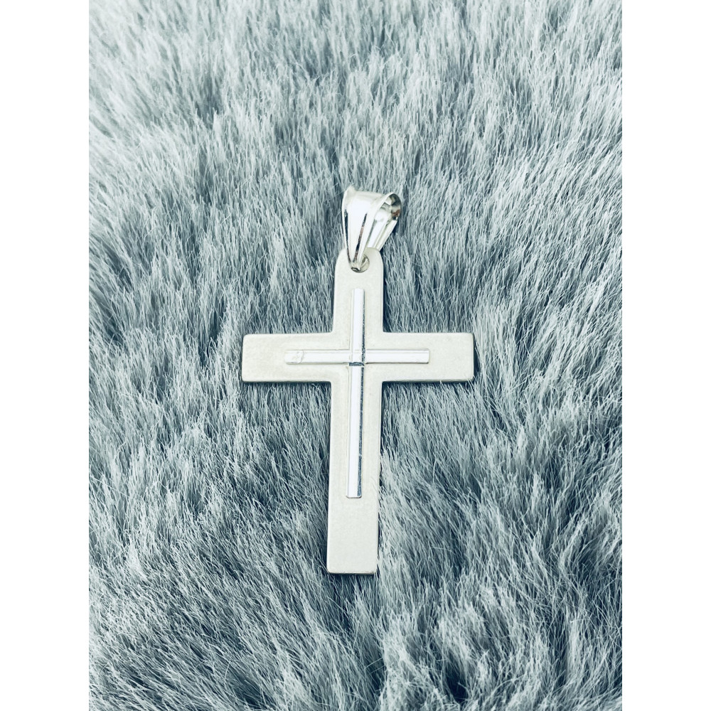 Silber Anhänger Kreuz  Christus Erstkommunion Taufe