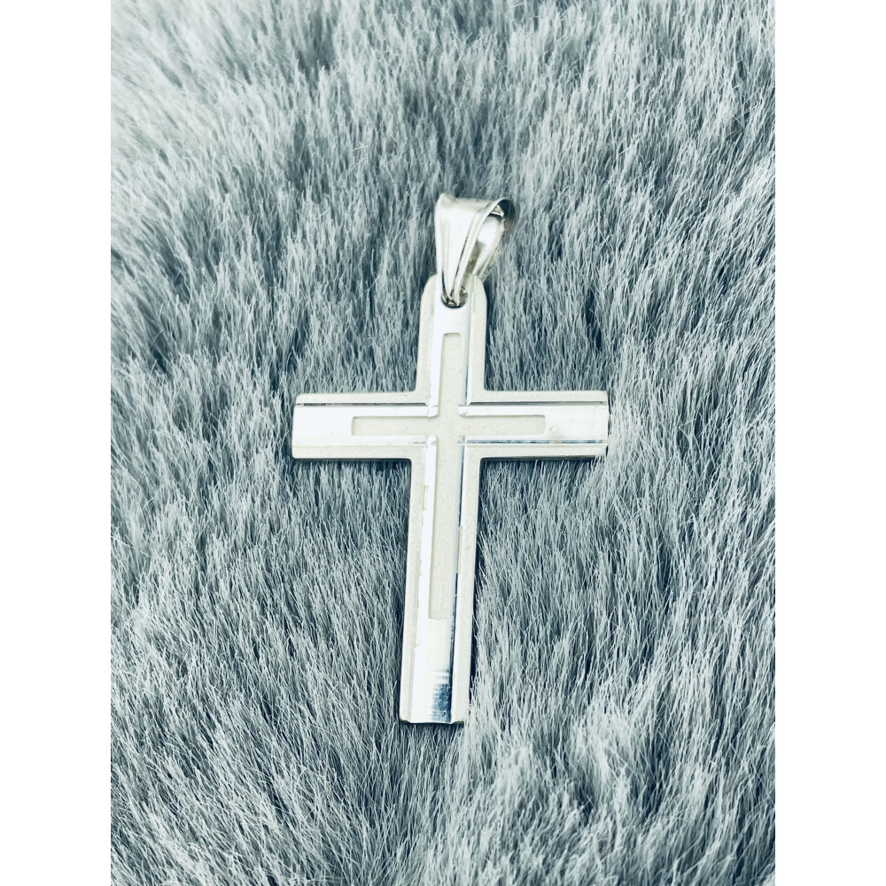 Silber Anhänger Kreuz  Christus Erstkommunion Taufe