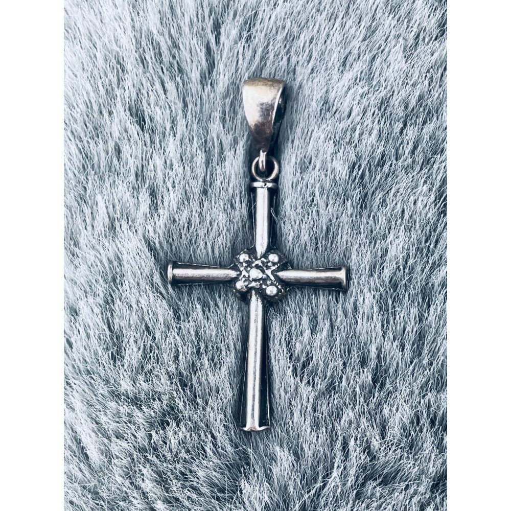 Silber 925er Anhänger Kreuz  Erstkommunion Taufe