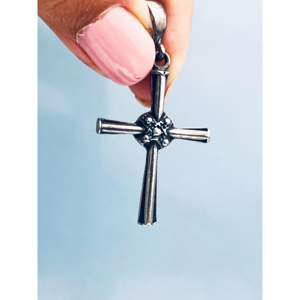 Silber 925er Anhänger Kreuz  Erstkommunion Taufe