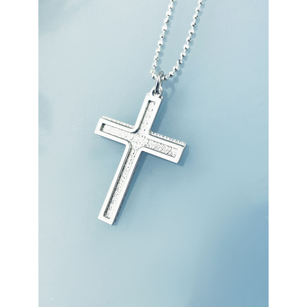 Silber Anhänger Kreuz  Erstkommunion Taufe