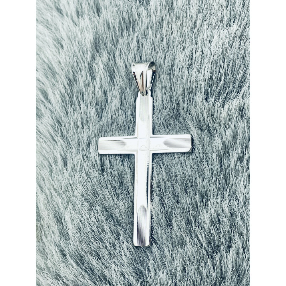 Silber Anhänger Kreuz  Erstkommunion Taufe