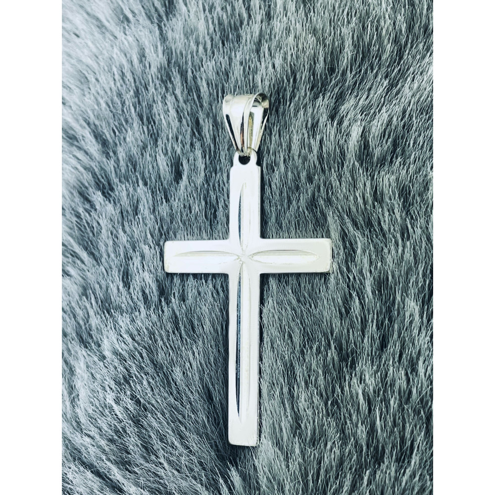 Silber Anhänger Kreuz  Erstkommunion Taufe