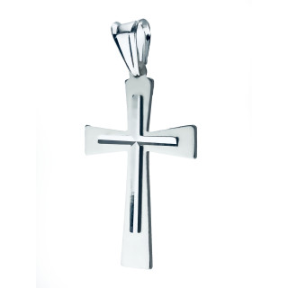 Silber Anhänger Kreuz  Erstkommunion Taufe