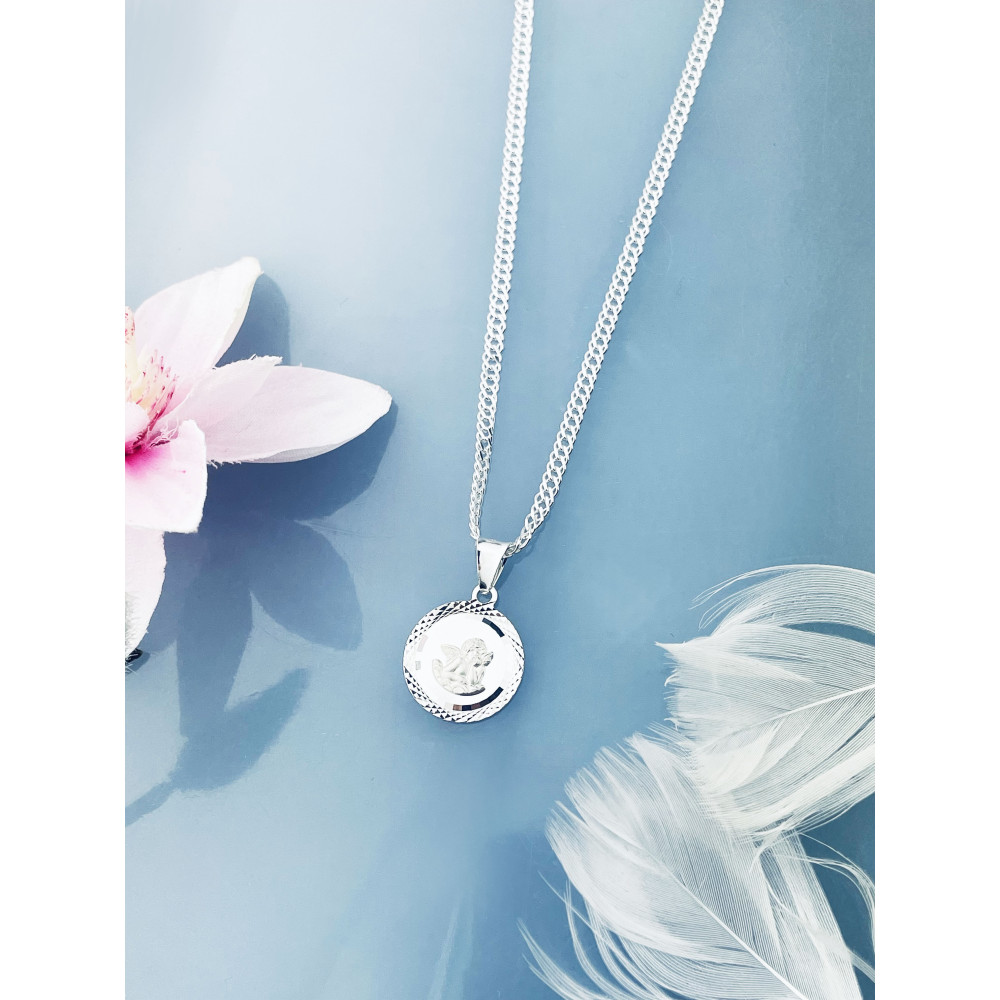 Silber Anhänger Schutzengel Engel Kettenanhänger 925er