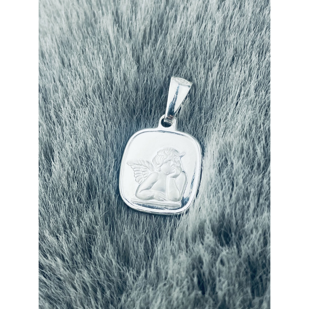 Silber Anhänger Schutzengel Engel Kettenanhänger 925er