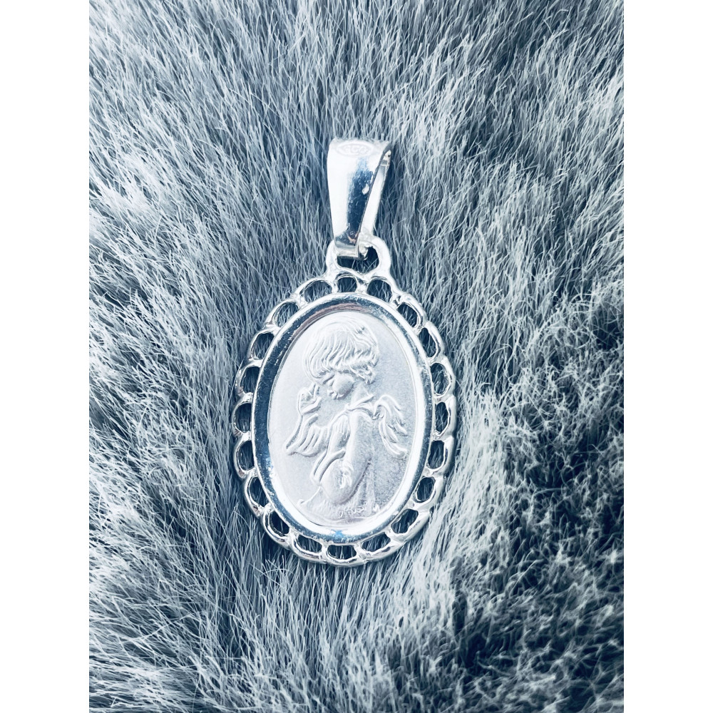 Silber Anhänger Schutzengel Engel Kettenanhänger 925er