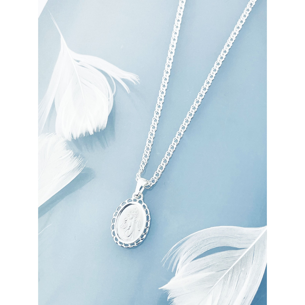 Silber Anhänger Schutzengel Engel Kettenanhänger 925er