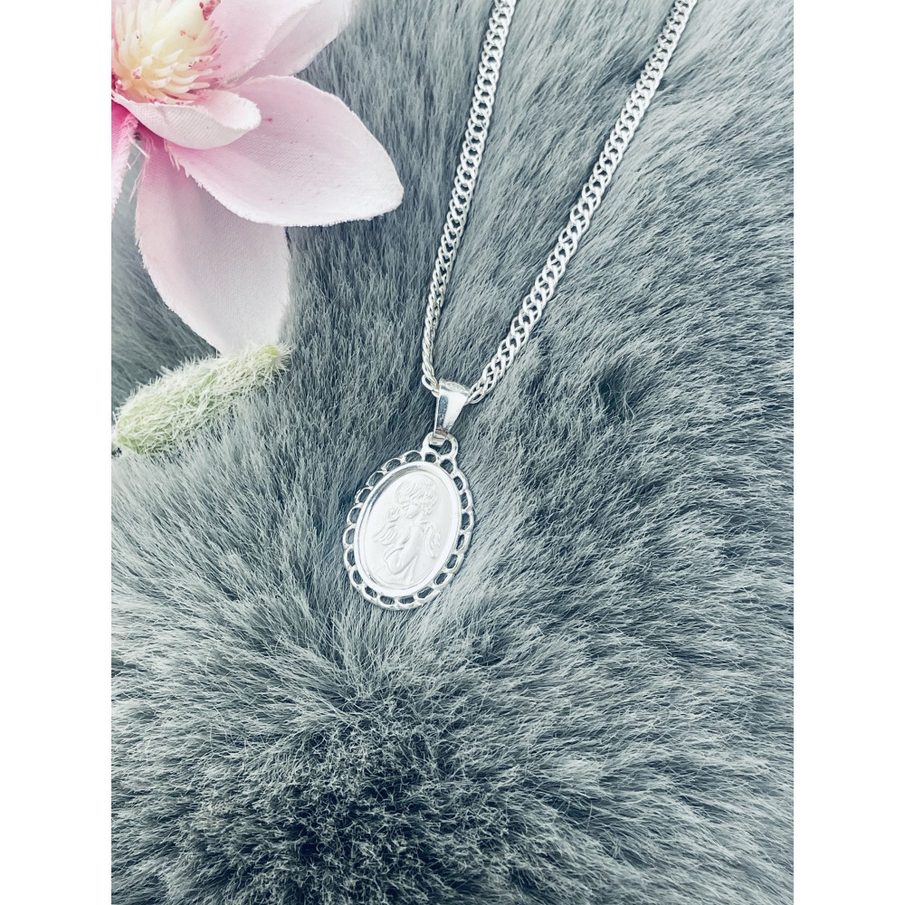 Silber Anhänger Schutzengel Engel Kettenanhänger 925er