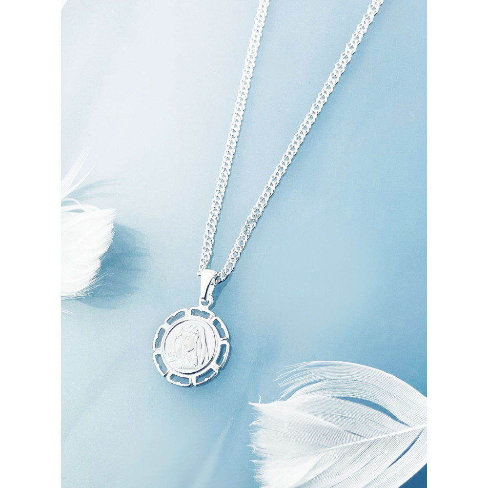 copy of Złoty wisiorek zawieszka rozeta ażurowa