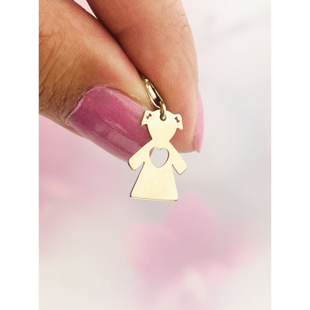 Anhänger Kettenanhänger Gold Goldanhänger Mädchen 585er 14KT