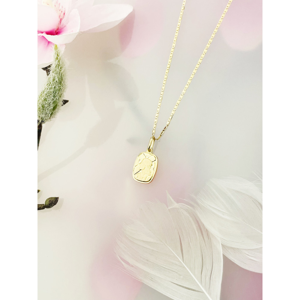 Anhänger mit Jesus Goldanhänger Erstkommunion 585er 14KT