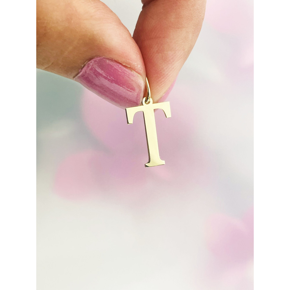 copy of Złoty wisiorek zawieszka rozeta ażurowa