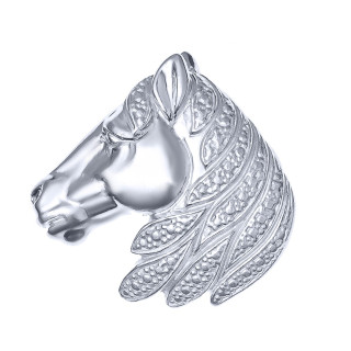 Silber Anhänger Pferd