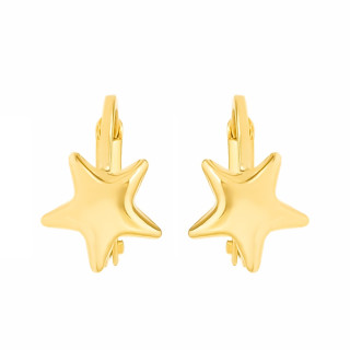 Ohrringe Stern Ohrhänger Ohrstecker Ohrschmuck Gelbgold Paar