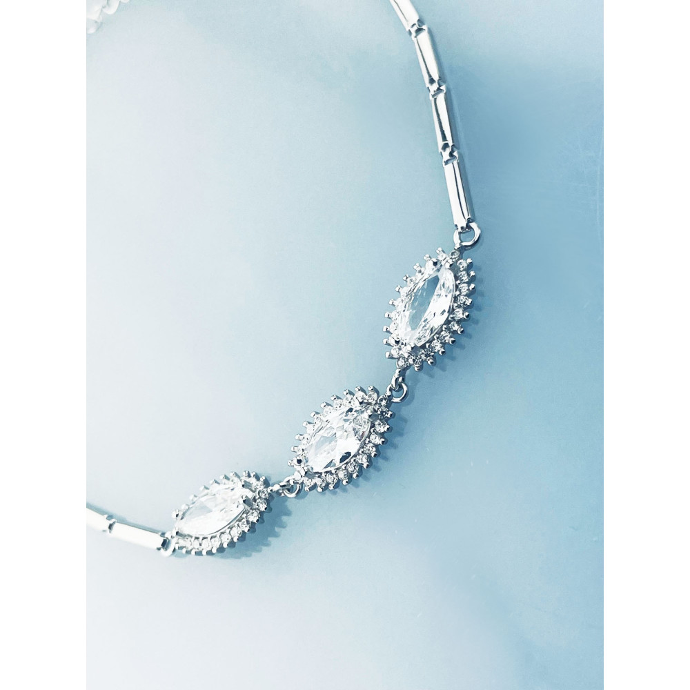 Armband 925 Silber mit Zirkonia