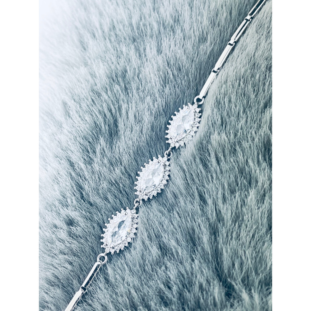 Armband 925 Silber mit Zirkonia