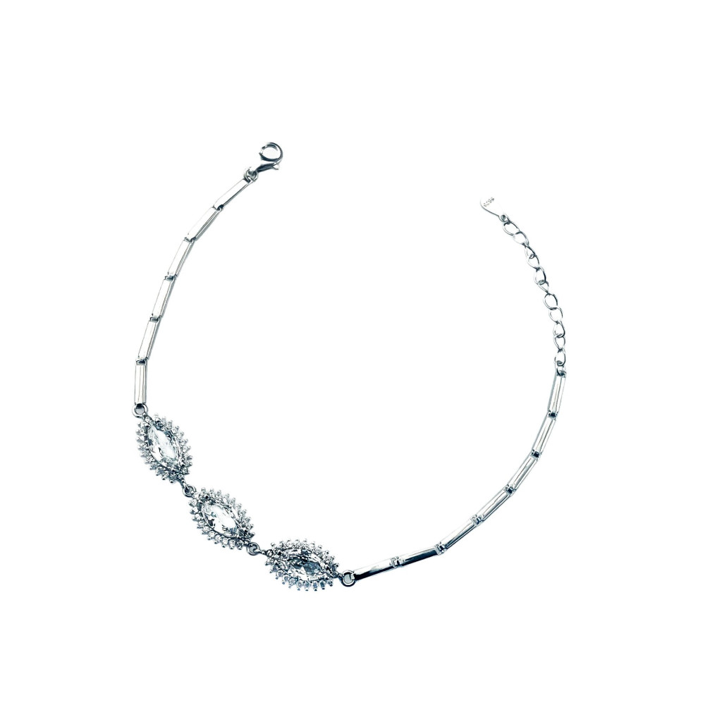 Armband 925 Silber mit Zirkonia