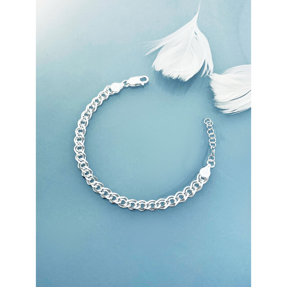 Mona Lisa Silberarmband 925 Silber