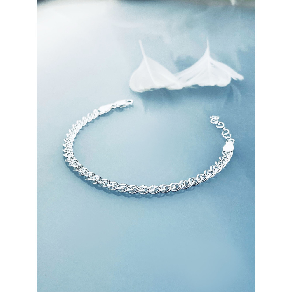 Mona Lisa Silberarmband 925 Silber