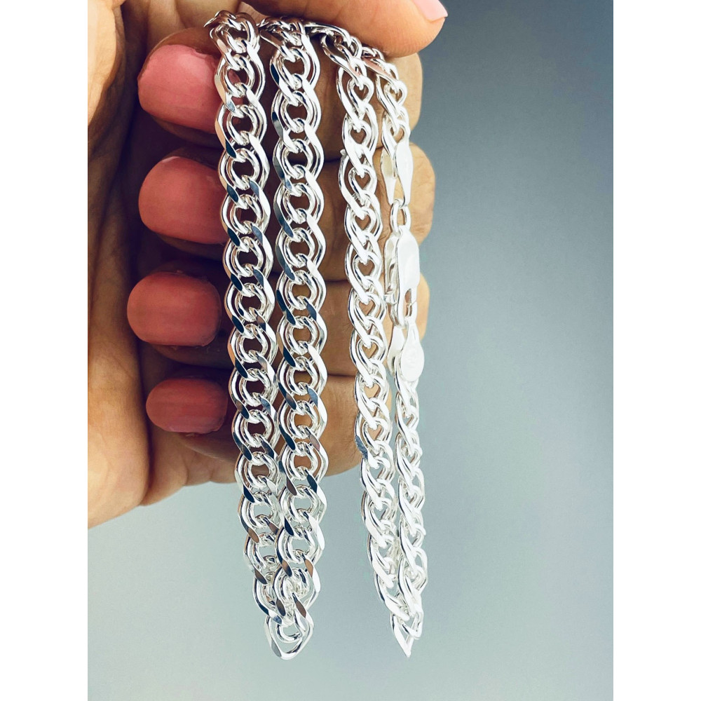 925 Silber Halskette Collier Mona Lisa