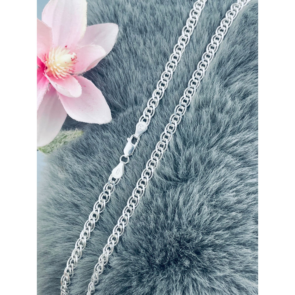 925 Silber Halskette Collier Mona Lisa