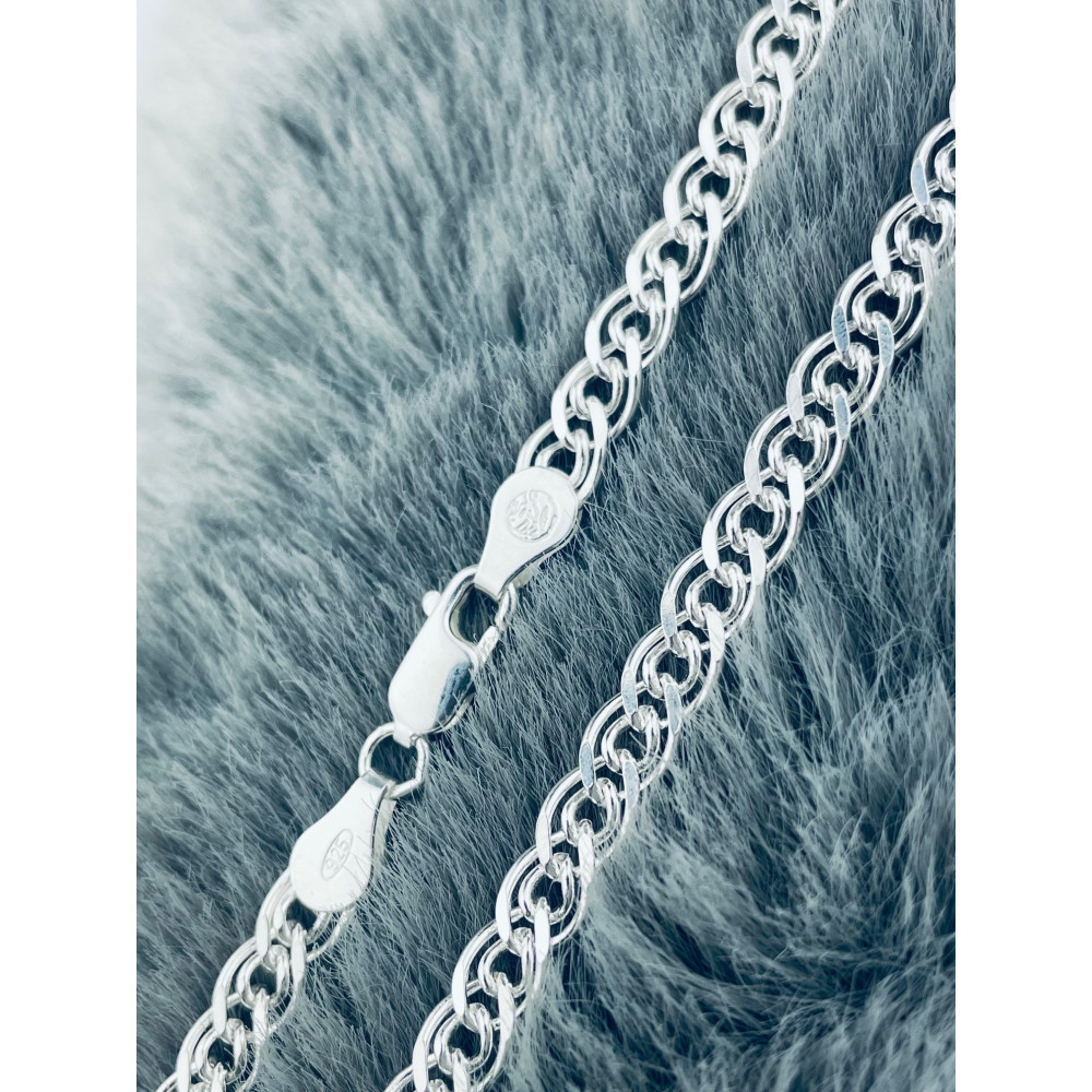 925 Silber Halskette Collier Mona Lisa