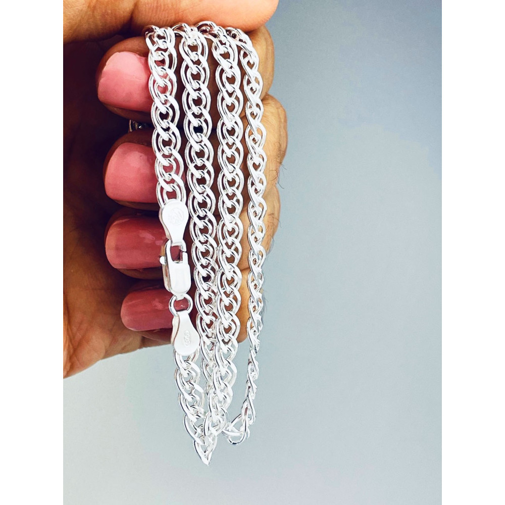 925 Silber Halskette Collier Mona Lisa