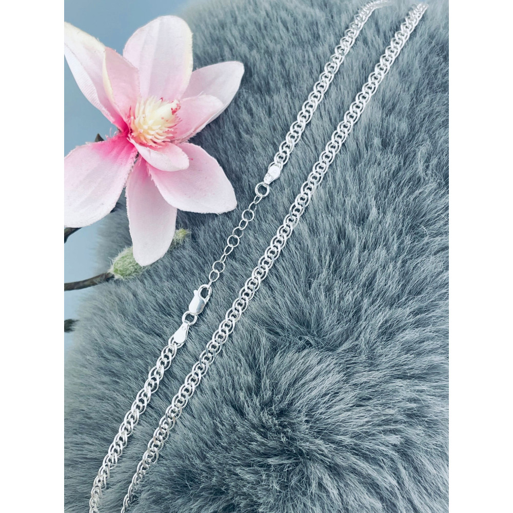 925 Silber Halskette Collier Mona Lisa