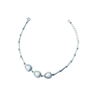 copy of Złota bransoletka celebrytka serce nieskończoność