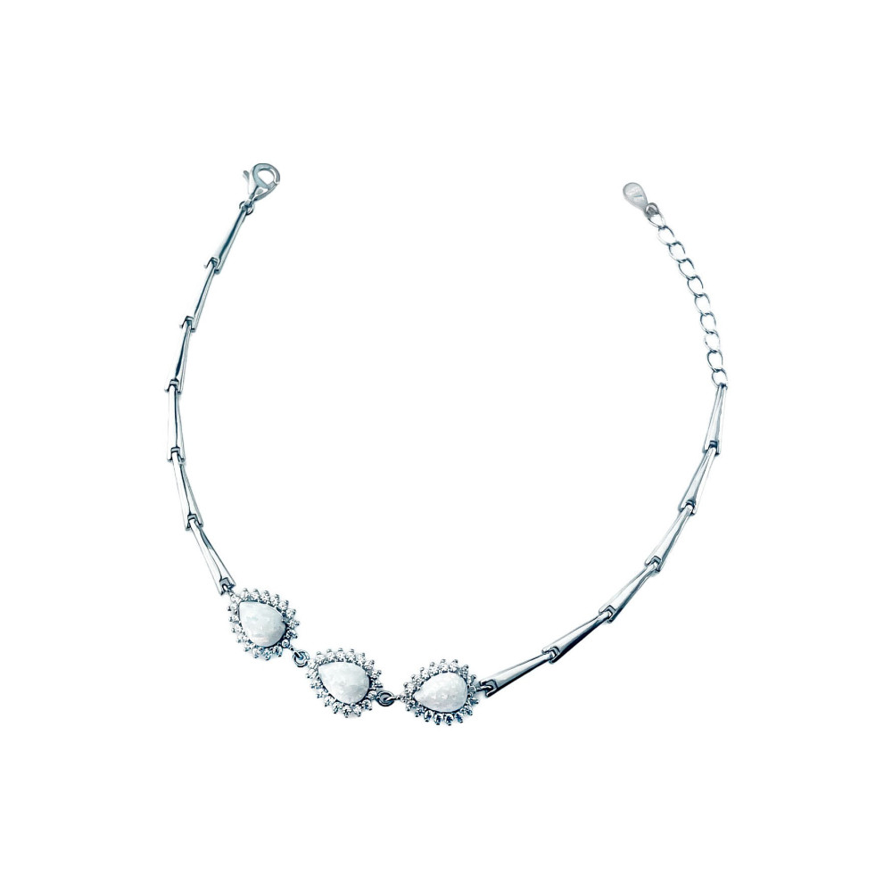 copy of Złota bransoletka celebrytka serce nieskończoność